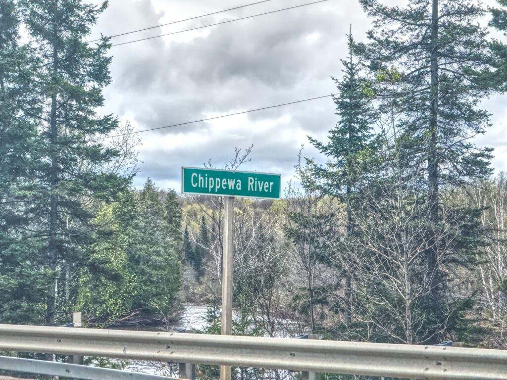 The Chippewa River On Highway 17 North, Algoma