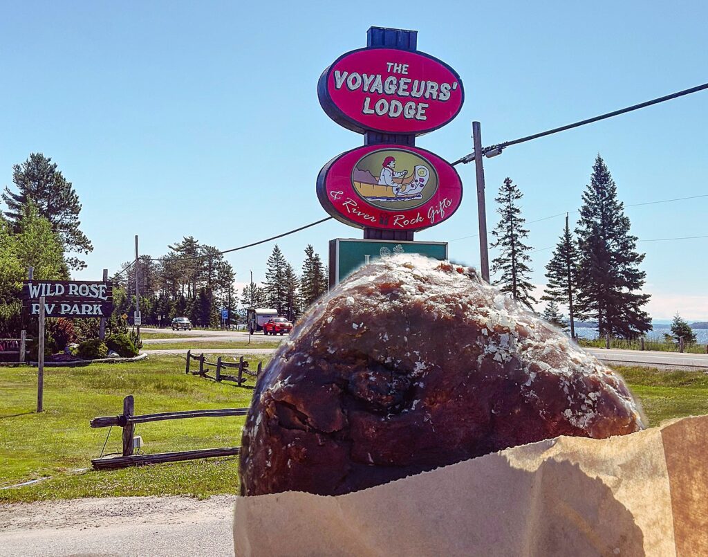 Apple Fritters At The Voyageurs Lodge Apple Fritters At The Voyageurs Lodge