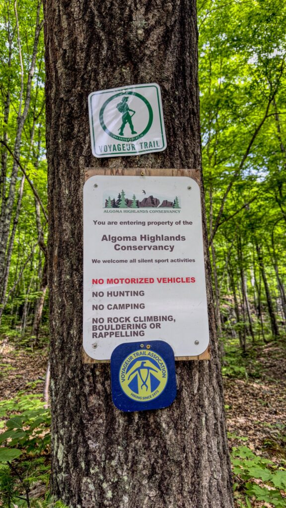 Algoma Highland Conservency - Robertson Cliffs Tract