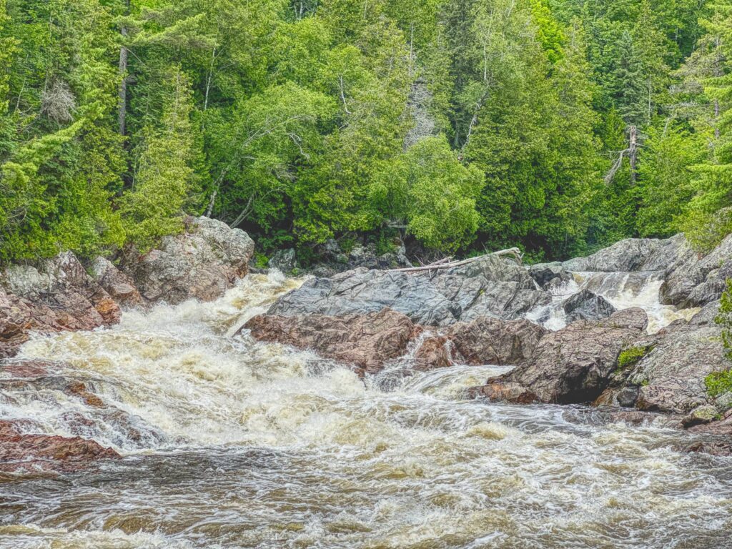At The Top Of Chippewa Falls, Highway 17 North