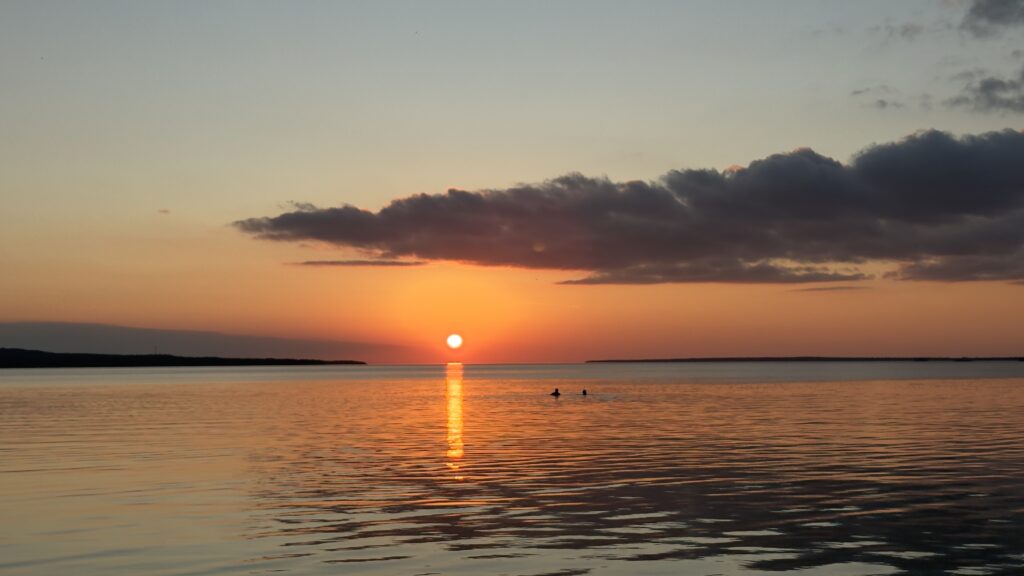 Summer Sunset At Harmony Beach