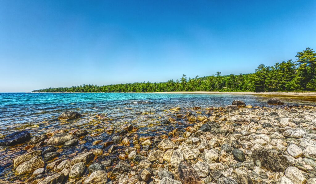 katherine cove sheltered bay